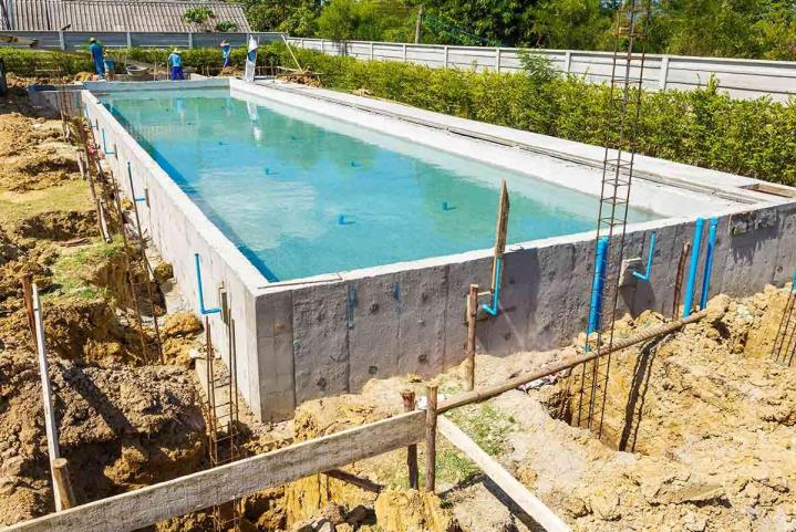 Création de piscine Le Porge
